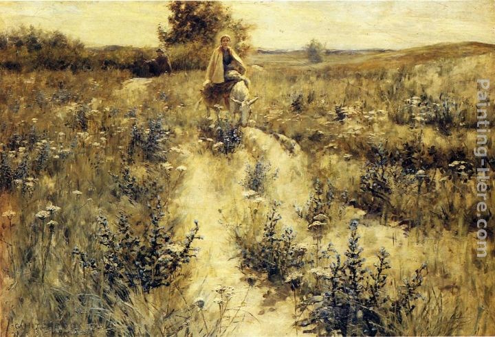 George Hitchcock The Flight into Egypt